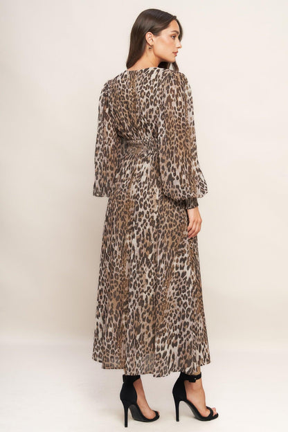 DESERT WALTZ WOVEN MIDI DRESS Flying Tomato