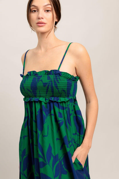 GARDEN PATH WOVEN MAXI DRESS Flying Tomato