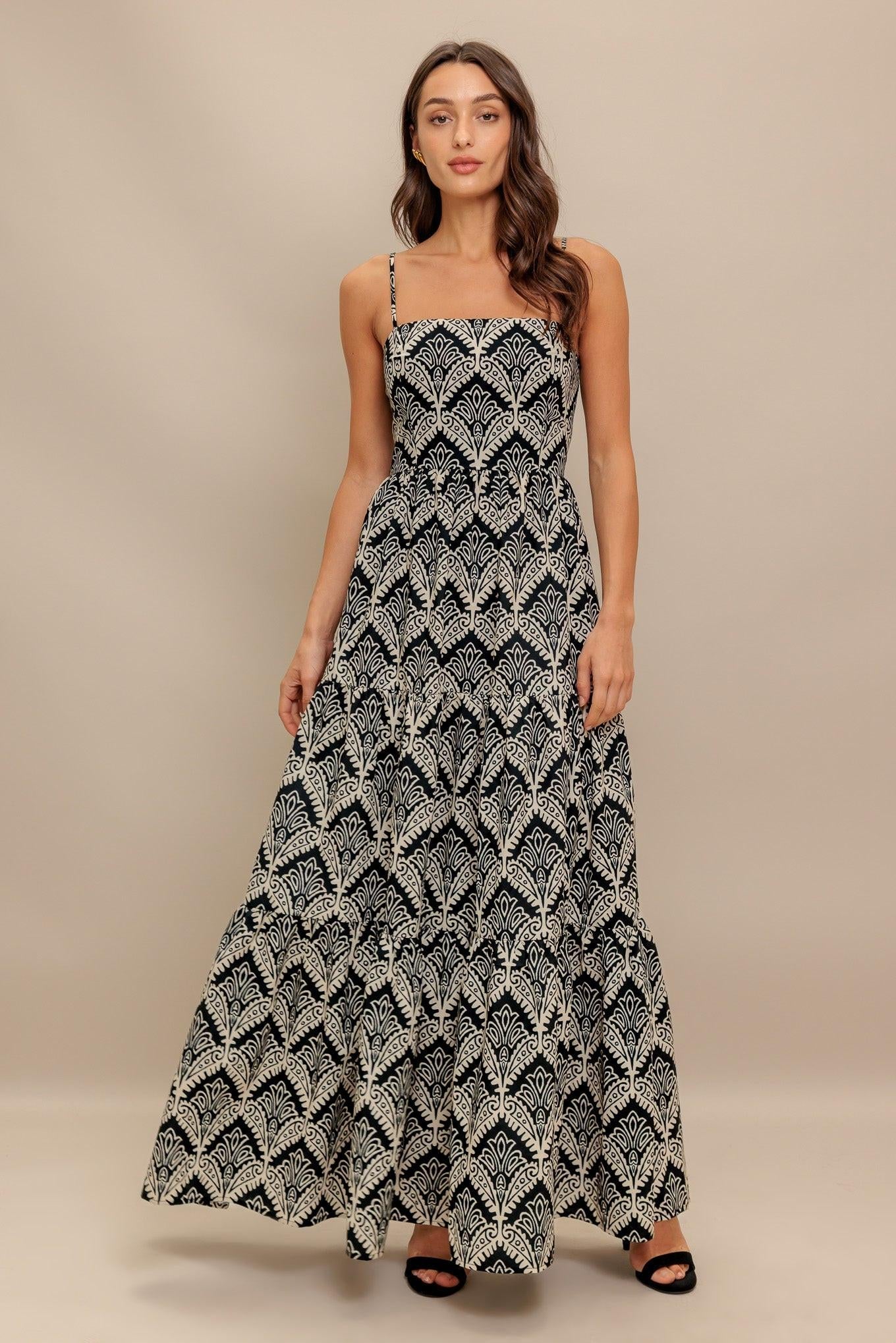 HAZELWOOD GARDEN WOVEN MAXI DRESS Flying Tomato