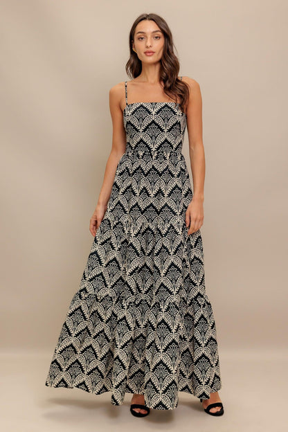 HAZELWOOD GARDEN WOVEN MAXI DRESS Flying Tomato