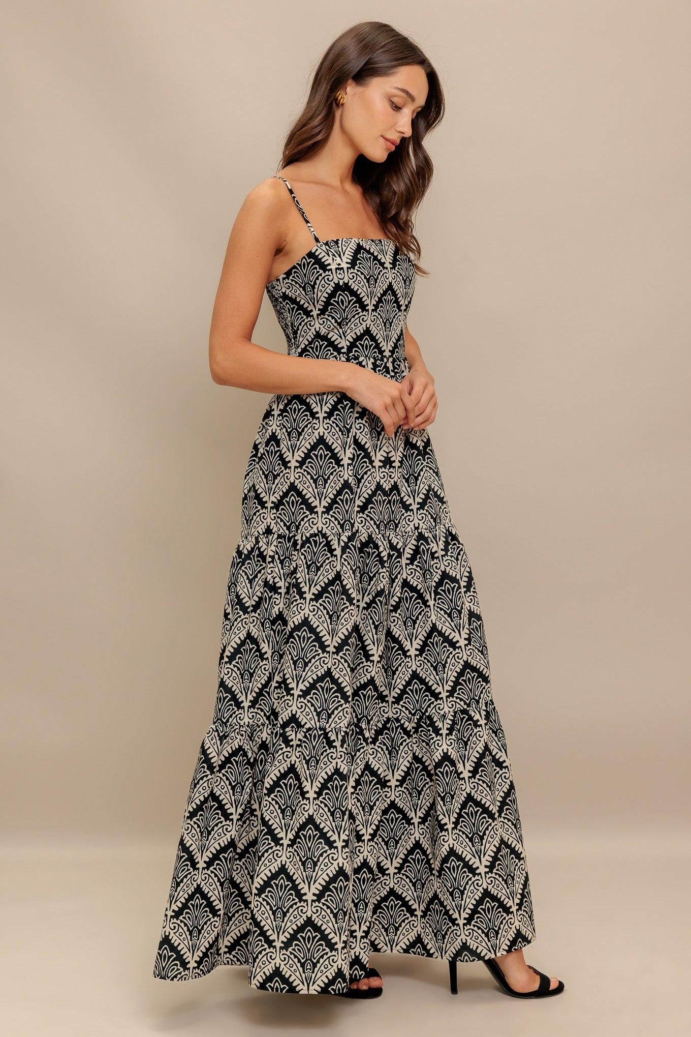 HAZELWOOD GARDEN WOVEN MAXI DRESS Flying Tomato