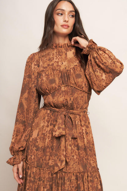 NOMAD'S WHISPER WOVEN MAXI DRESS Flying Tomato