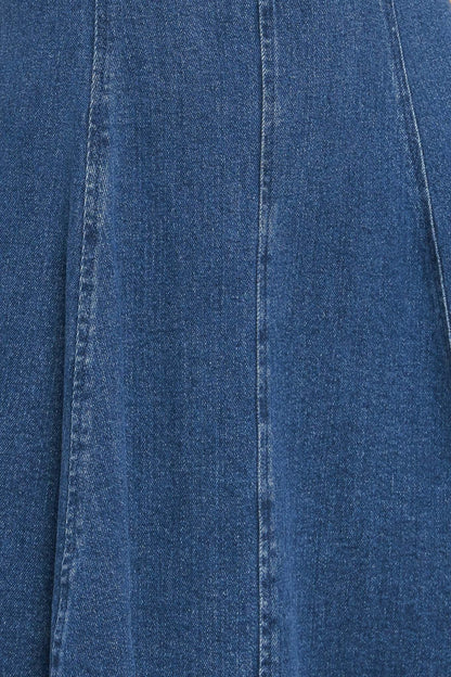 WESTWOOD CHARM DENIM MINI DRESS Flying Tomato