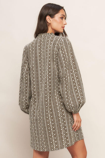DESERT DUST WOVEN MINI DRESS Flying Tomato