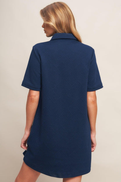 DOWNTOWN COOL KNIT MINI DRESS Flying Tomato