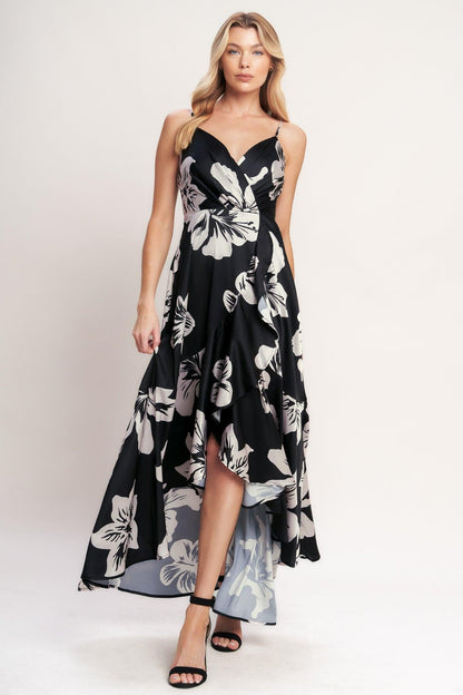 ETERNAL FLORA WOVEN MAXI DRESS Flying Tomato