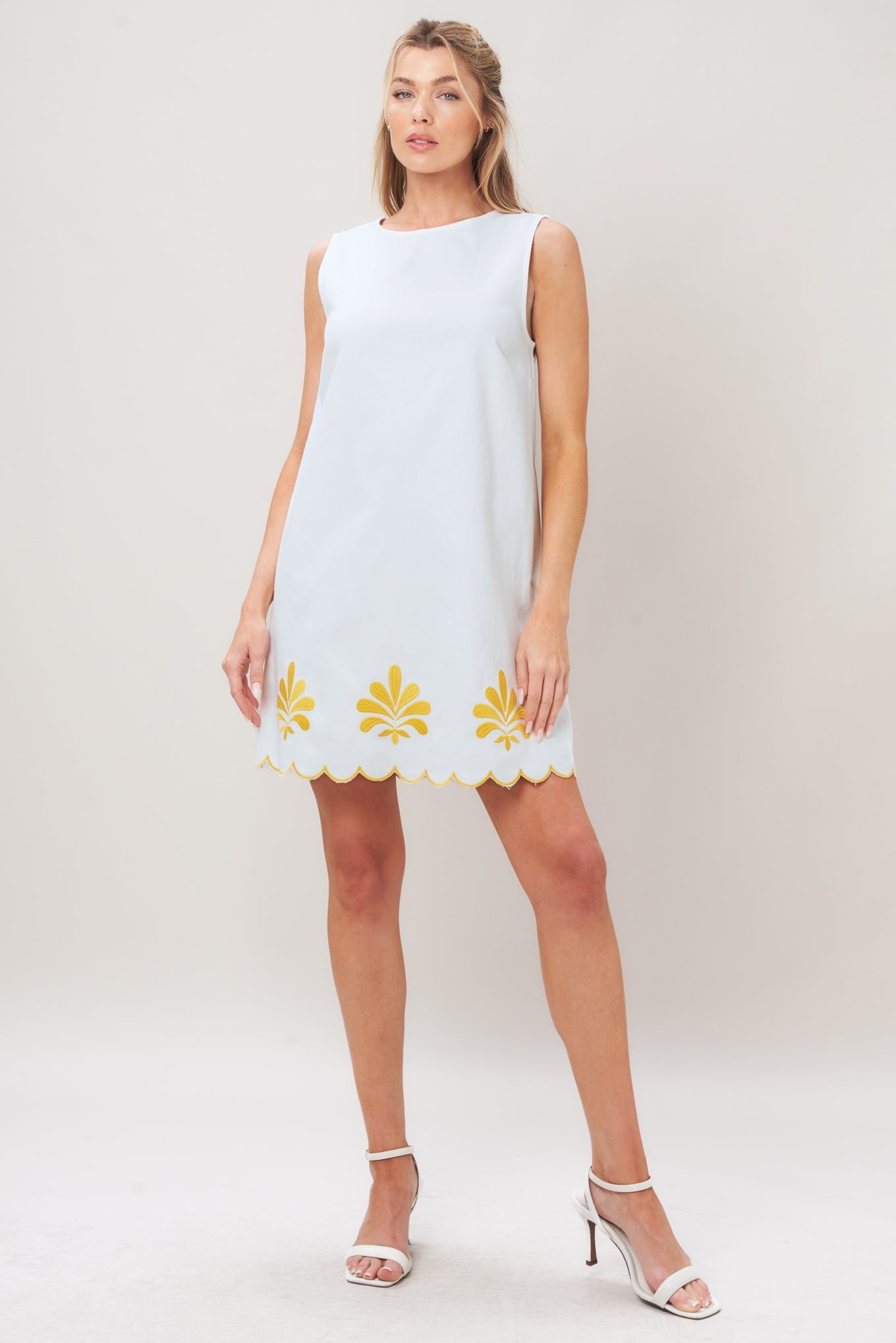 SWEET AS SUNSHINE WOVEN MINI DRESS Flying Tomato