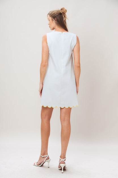SWEET AS SUNSHINE WOVEN MINI DRESS Flying Tomato