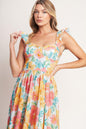 SOFT SUNSHINE WOVEN MIDI DRESS Flying Tomato