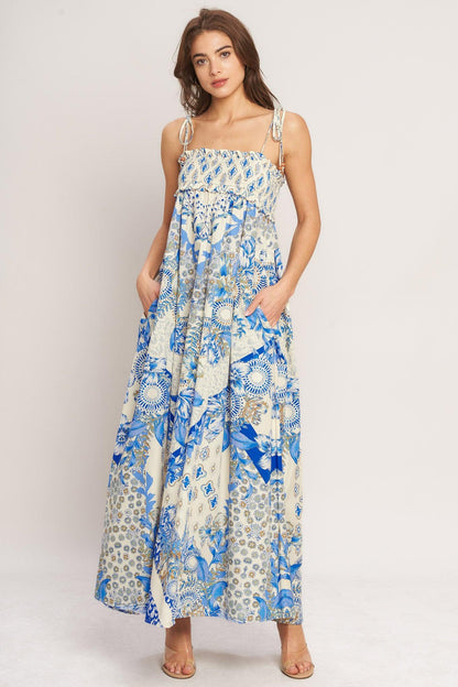 COASTAL DREAM WOVEN MAXI DRESS Flying Tomato