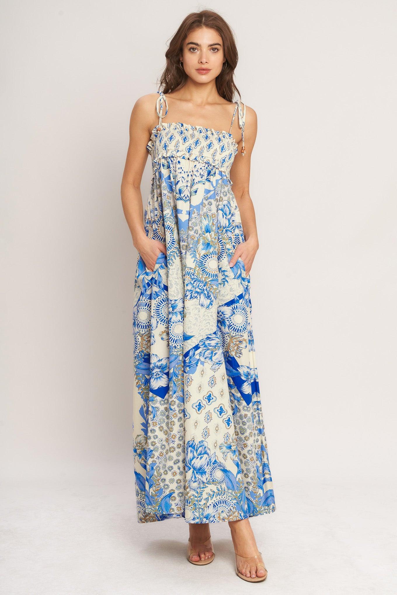 COASTAL DREAM WOVEN MAXI DRESS Flying Tomato