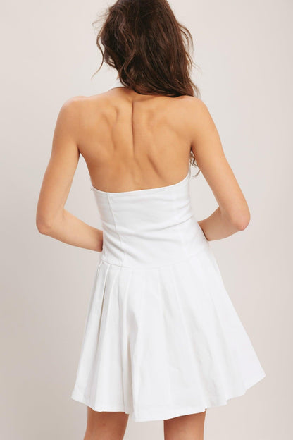 SUMMER CLUBHOUSE WOVEN MINI DRESS Flying Tomato