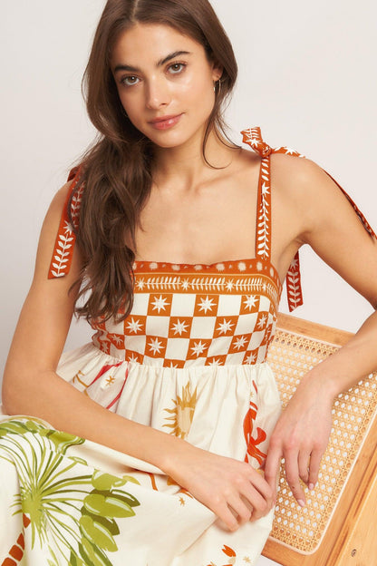 PALM COAST DREAM WOVEN MAXI DRESS Flying Tomato