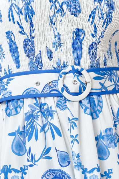 SANTORINI DREAM WOVEN MAXI DRESS Flying Tomato