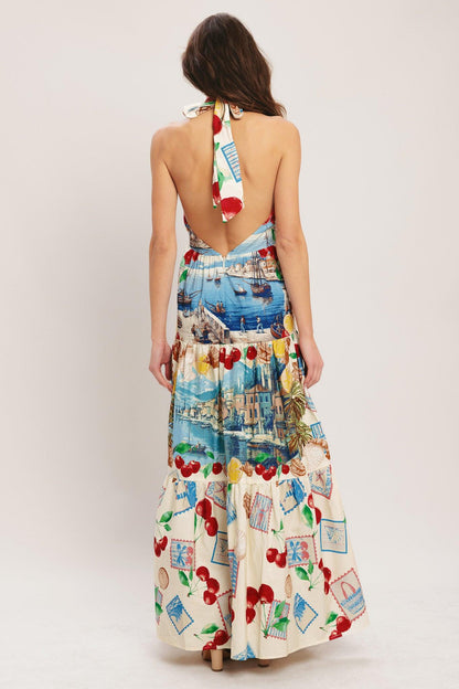 ITALIAN RIVIERA DREAM WOVEN MAXI DRESS Flying Tomato