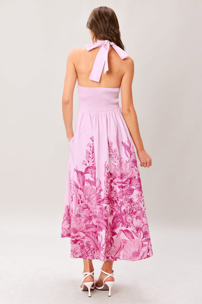ROSELIGHT DREAM WOVEN MIDI DRESS Flying Tomato