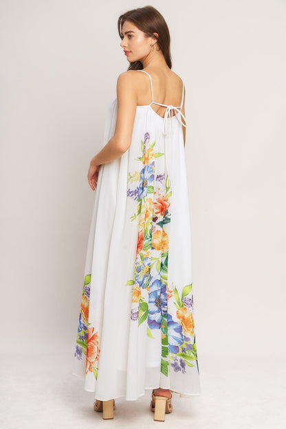 GARDEN AIR WOVEN ANKLE DRESS Flying Tomato
