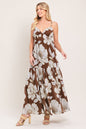 DESERT BLOOM WOVEN MAXI DRESS Flying Tomato