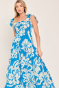 TROPICALLY YOURS WOVEN MAXI DRESS Flying Tomato