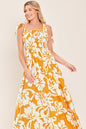 TROPICALLY YOURS WOVEN MAXI DRESS Flying Tomato