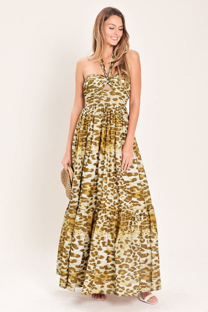 RUN THE WORLD WOVEN MAXI DRESS Flying Tomato