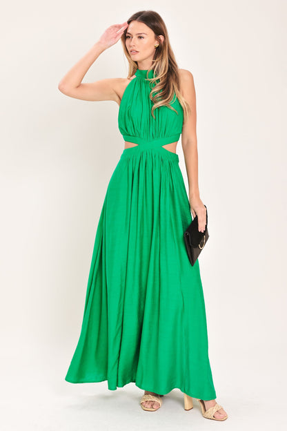 HOT GIRL WOVEN MAXI DRESS Flying Tomato