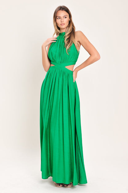 HOT GIRL WOVEN MAXI DRESS Flying Tomato
