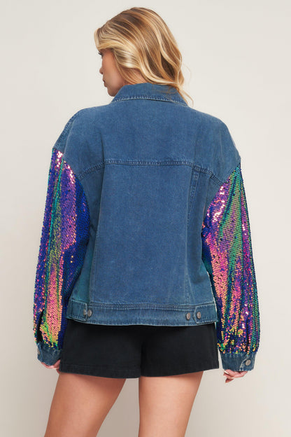 WALKING THE WALK DENIM JACKET Flying Tomato