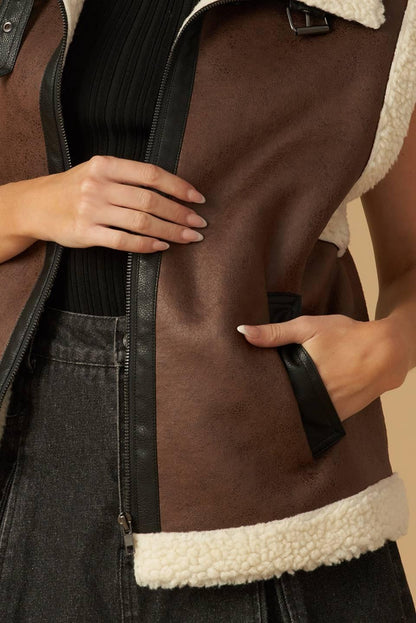 IN ANOTHER LIFE LEATHER VEST Flying Tomato