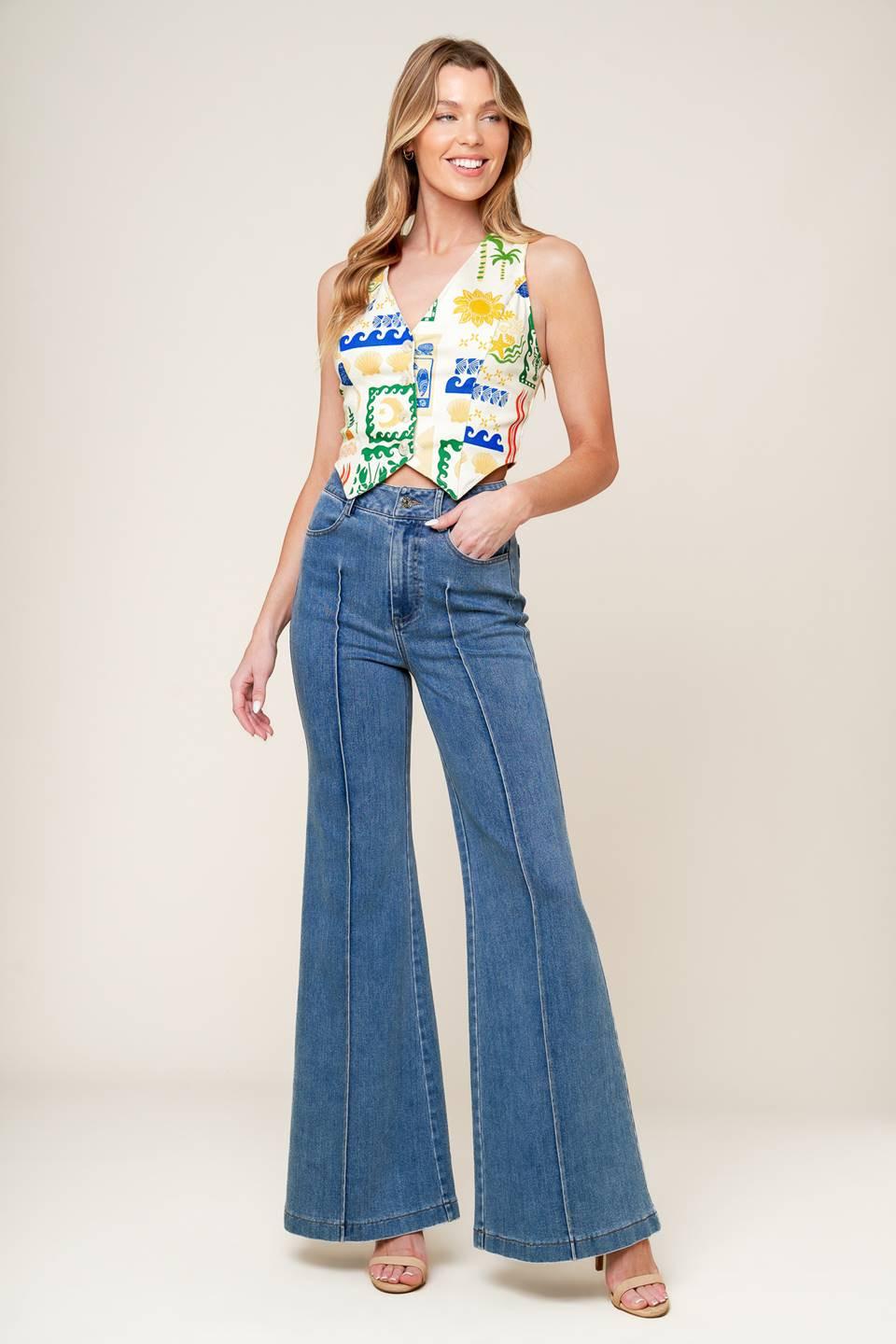 BON VOYAGE WOVEN VEST Flying Tomato