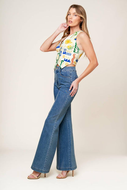 BON VOYAGE WOVEN VEST Flying Tomato