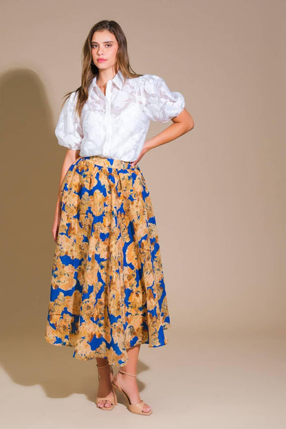 SWEETEST HARMONIES WOVEN FULL SKIRT Flying Tomato