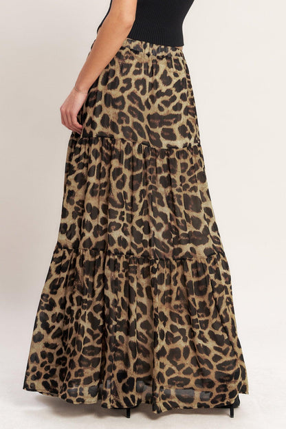 SEASONLESS STYLING WOVEN MAXI SKIRT Flying Tomato