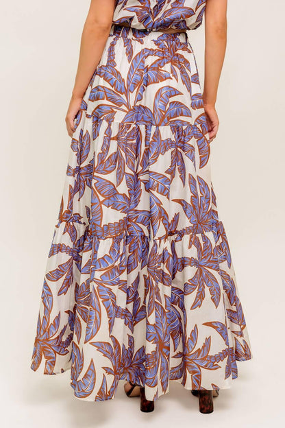 PETAL WALTZ WOVEN MAXI SKIRT Flying Tomato