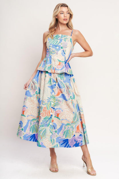 MADE FOR DAYDREAMS WOVEN FULL SKIRT Flying Tomato