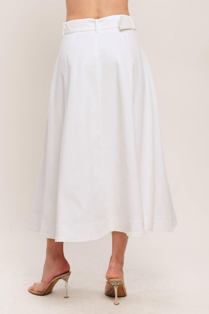 EASY WEAR WESTERN WOVEN MIDI SKIRT Flying Tomato