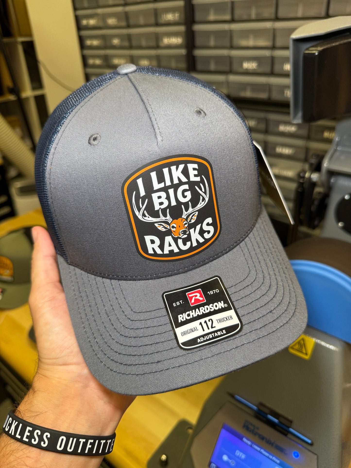 I Like Big Racks Trucker Hat Luckless Outfitters