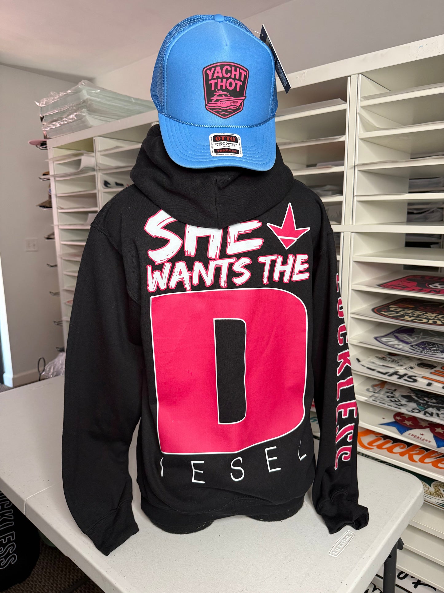 She Wants the Diesel Hoodie Luckless Outfitters