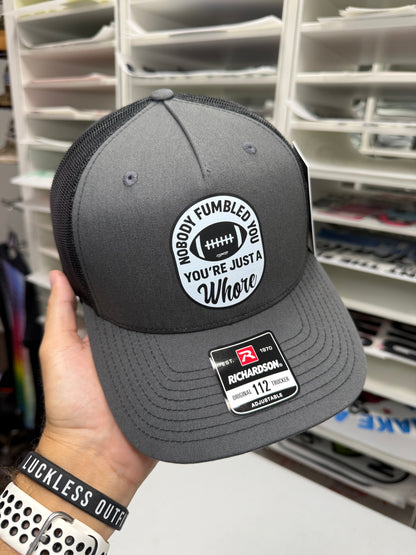 Nobody Fumbled You Trucker Hat Luckless Outfitters