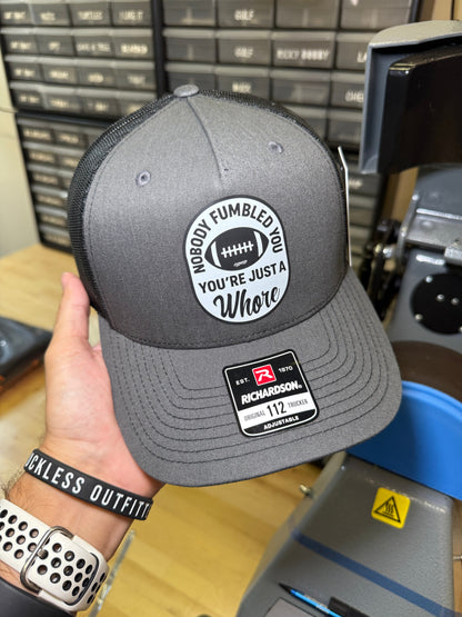 Nobody Fumbled You Trucker Hat Luckless Outfitters