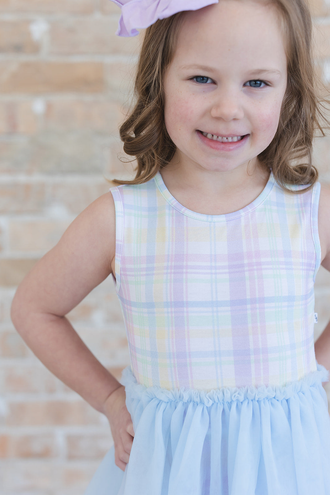 Pastel Prep - Tulle Twirl Dress Blush Lotus