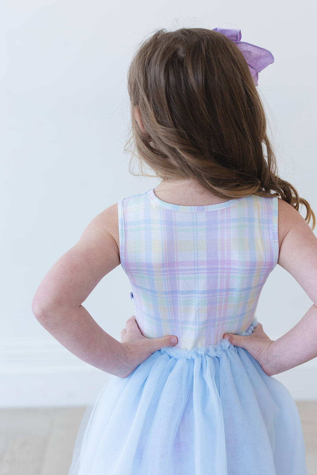 Pastel Prep - Tulle Twirl Dress Blush Lotus