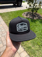 Spoiled By My Blue Collar Man Snapback Trucker Hat Luckless Outfitters