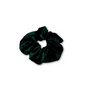 Mini Green Sparkle Velvet Christmas Scrunchie Enchanted Scrunch