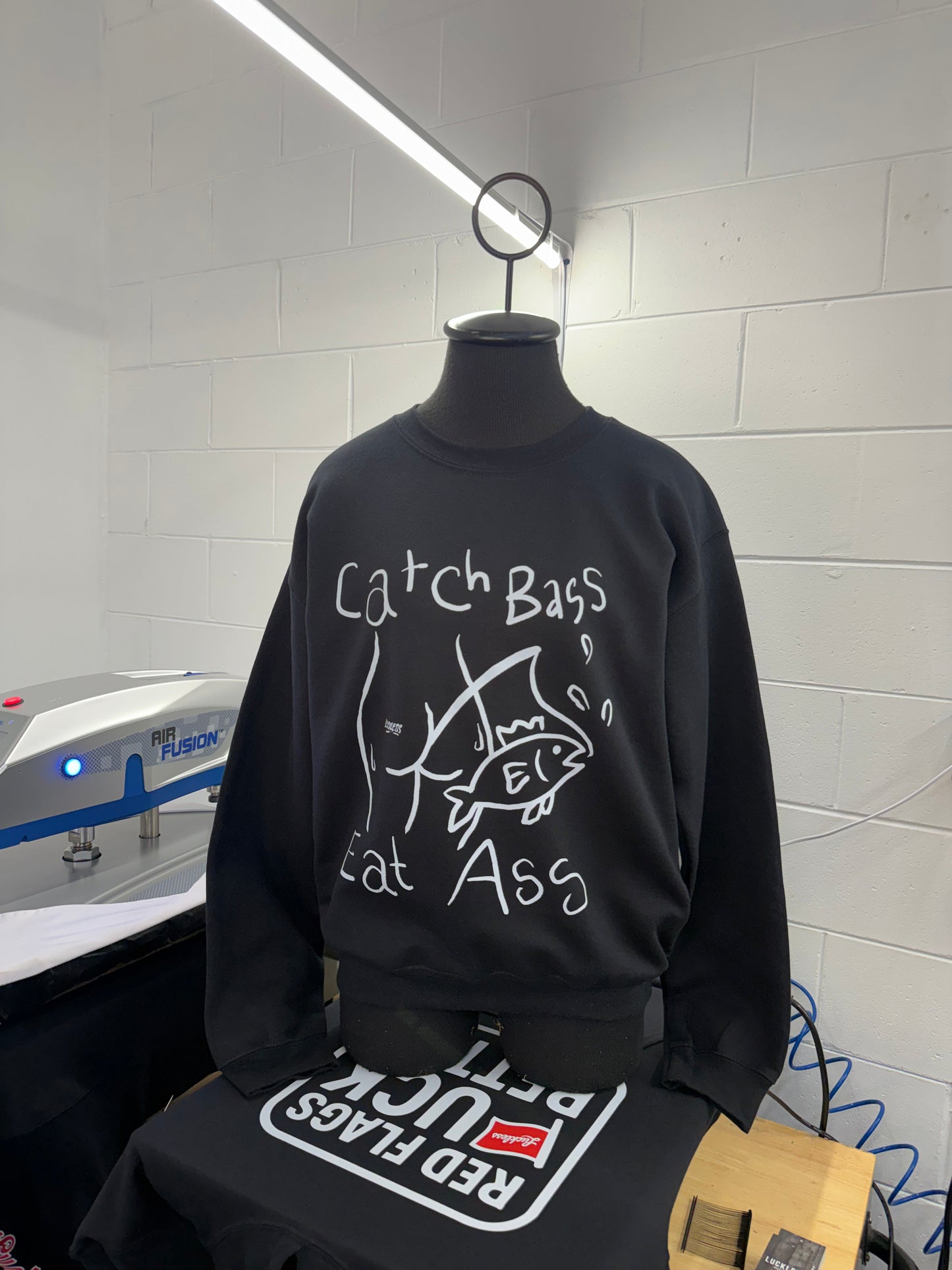 Catch Bass Sweatshirt Luckless Outfitters