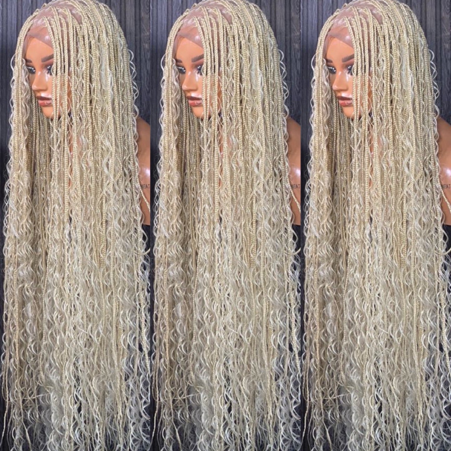 BOHO Knotless Braided wig HOL stores