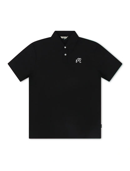 Malbon Fairway Polo - Black Denim Exchange