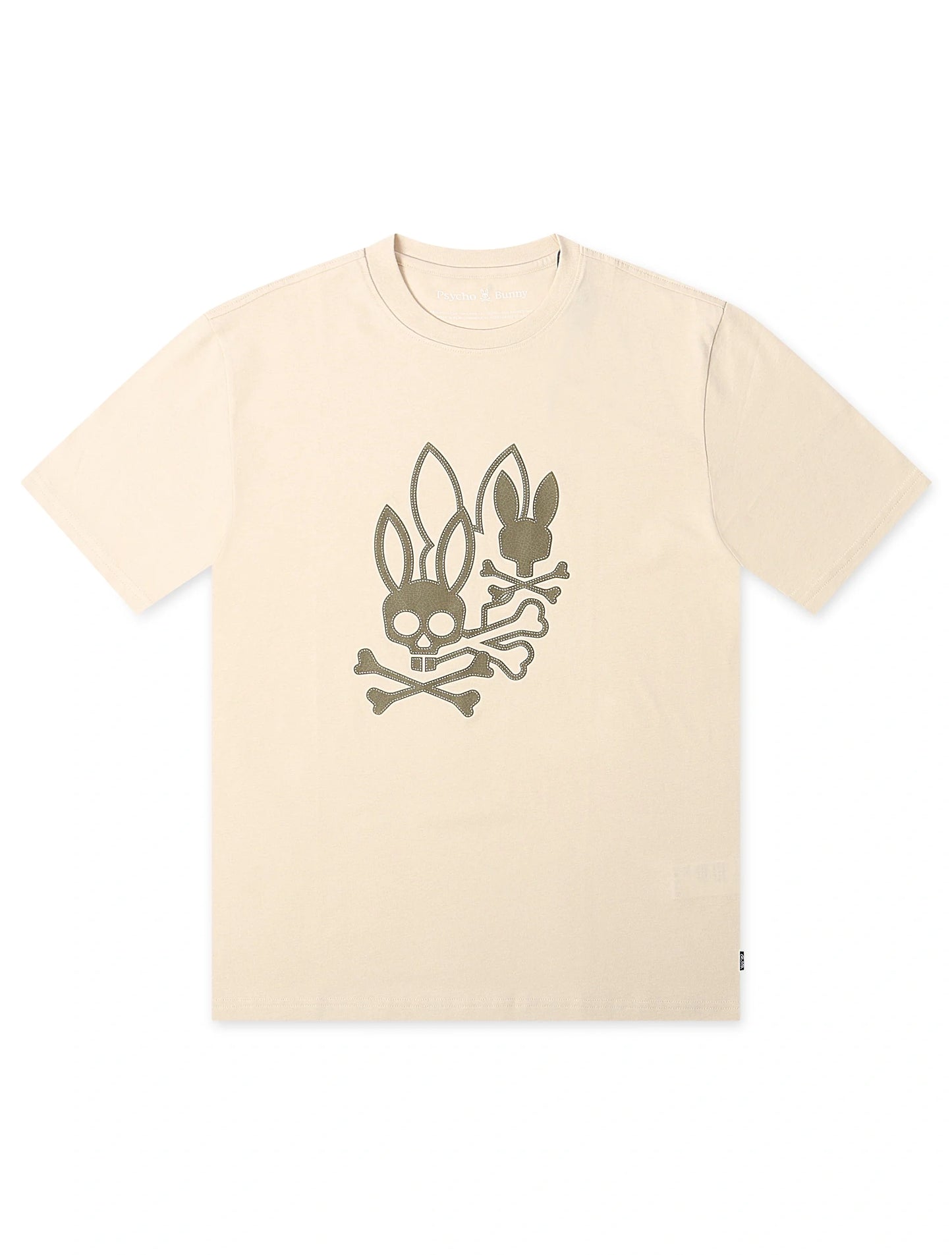 Psycho Bunny Aussie Graphic Tee - White Cap Grey Denim Exchange