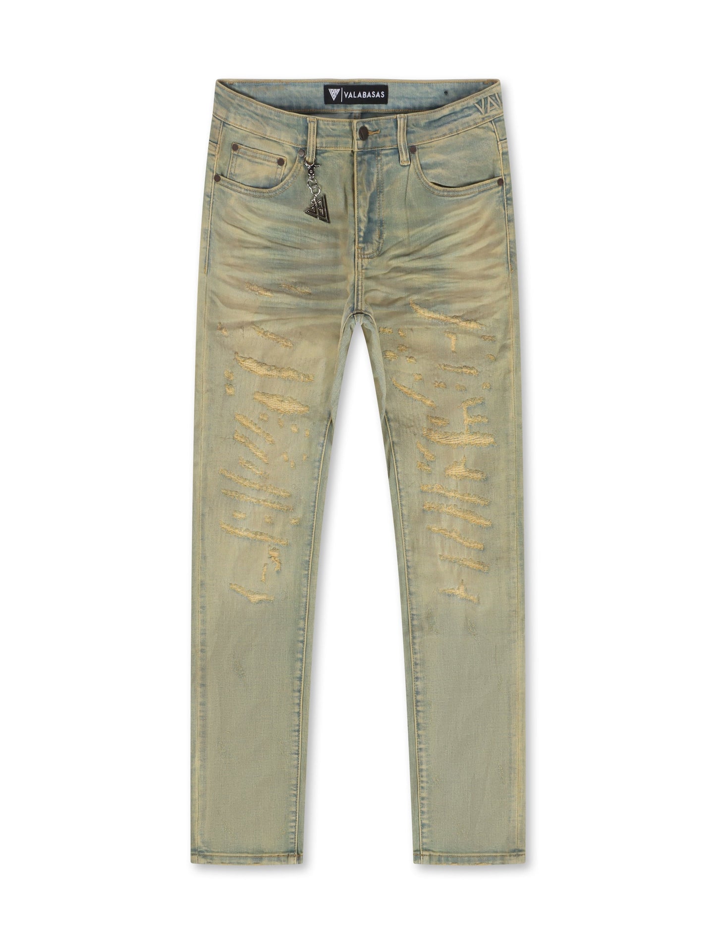 Valabasas Repair Skinny Jean - Vintage Wash Denim Exchange