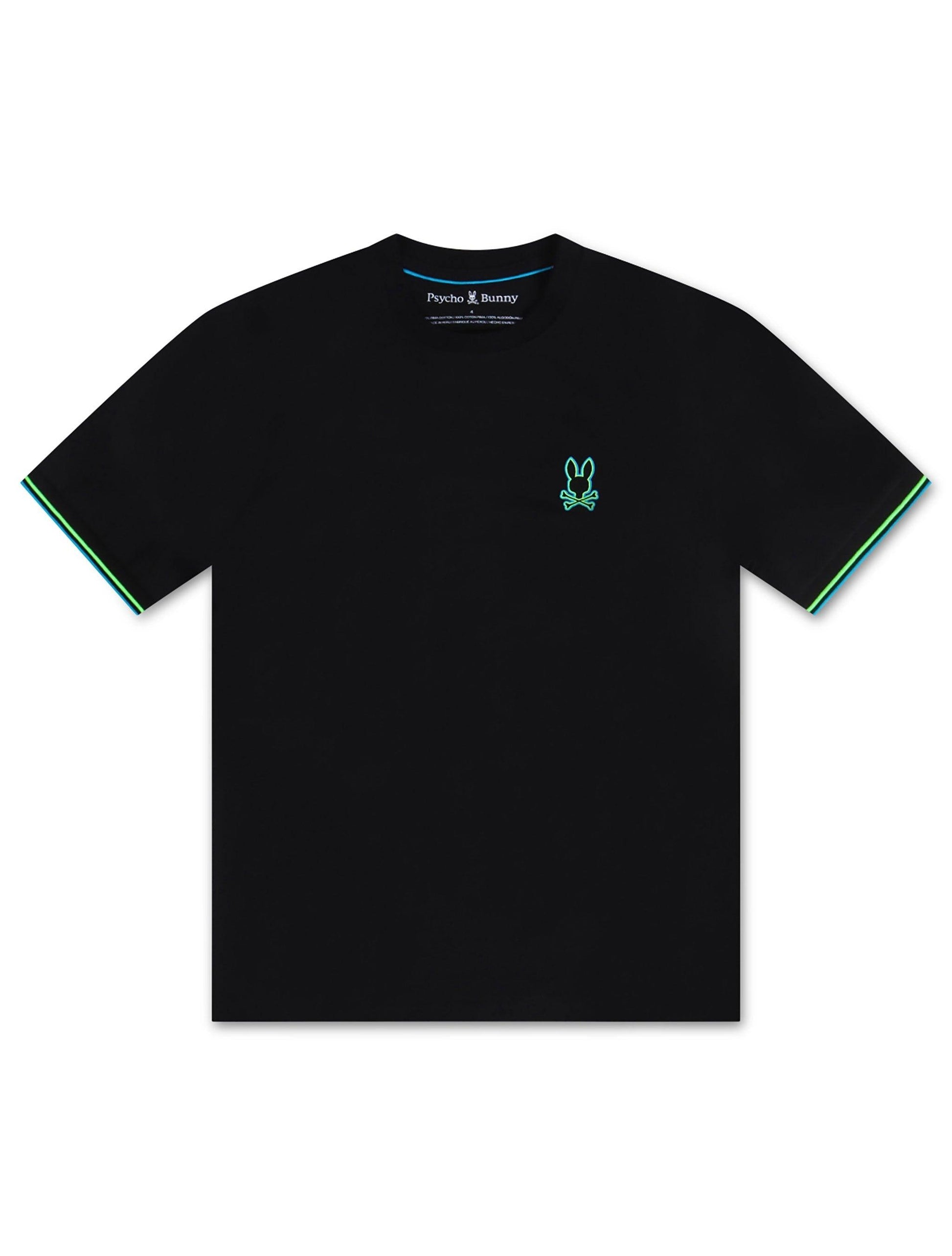 Psycho Bunny Saratoga Fashion Tee - Black Denim Exchange